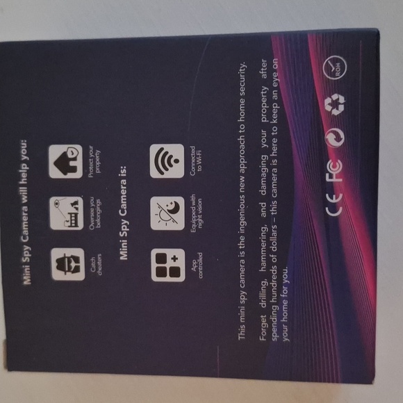 NWT home security Mini spy camera (3 available) - Picture 4 of 6